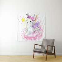 Aquarell-Fee-Häschen