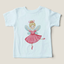 Aquarell-Feenkinder-T-Shirt
