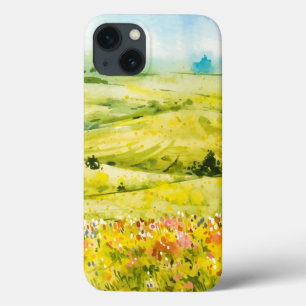Aquarell-Feld-Wildblumen-iPhone-/iPad-Hülle Case-Mate iPhone Hülle