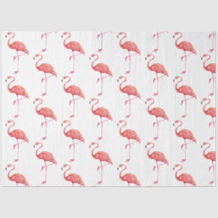 Aquarell-Flamingo-Serie Design 1 Seidenpapier