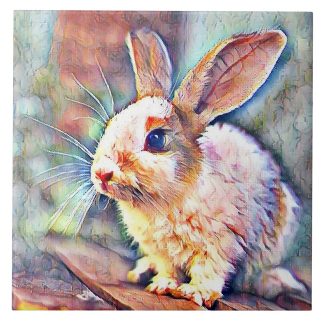 Aquarell Fliese (Vorderseite)