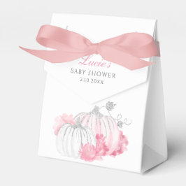 Aquarell Floral Kleine Pumpkin Fall Babydusche Geschenkschachtel