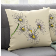 Aquarell-Gänseblümchen-Boho-Familien-Weihnachtsges