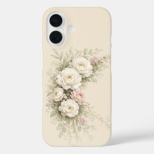 Aquarell-Gartenrosen für Zeitlosigkeit iPhone 16 Hülle