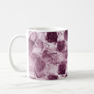 Aquarell gesprenkelter Texturhintergrund. Handgeze Kaffeetasse