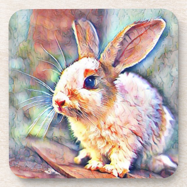 Aquarell Getränkeuntersetzer (Vorderseite)