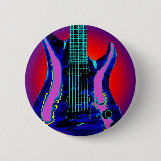 Aquarell-Gitarre Button