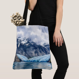 Aquarell-Gletscher Alaska-Wildnis-Szenerie-Geschen