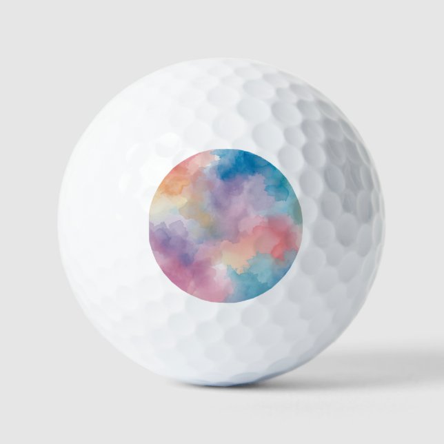 Aquarell  golfball (Vorderseite)