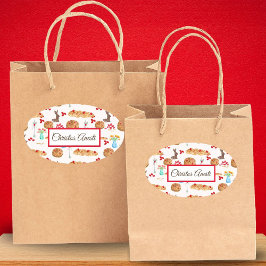 Aquarell Griechischer Ostern Christos Anesti Quadratischer Aufkleber