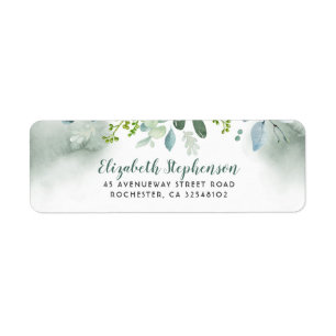 Aquarell-Grün-Hochzeit