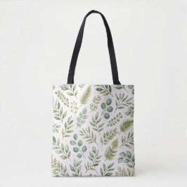 Aquarell-Grünmuster | Botanische Blätter
