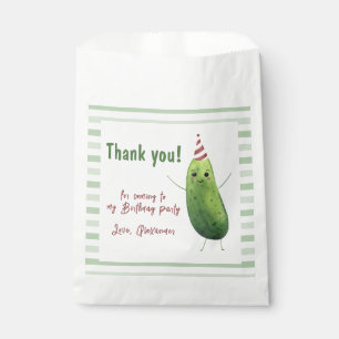 Aquarell Gurke Big Dill Geburtstag Danke Geschenktütchen