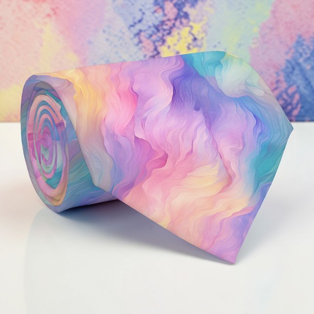 Aquarell-Halsband nach Maß Krawatte (Von Creator hochgeladen)