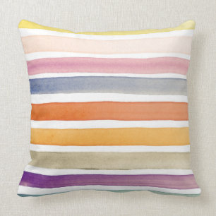 Aquarell-Handpinselstriche, Banner. Kissen