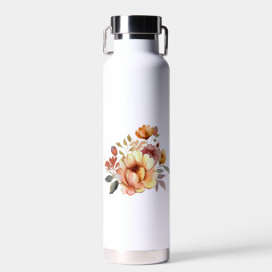 Aquarell-Herbstblumen-Cliparts-77628 Trinkflasche