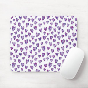 Aquarell-Herz Mousepad
