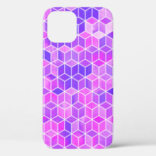 Aquarell-Hexagon-Illustrationsmuster Case-Mate iPhone Hülle