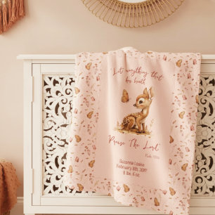 Aquarell-Hirsch-Baby-Name-Geburtsdatum-Statistiken Sherpadecke