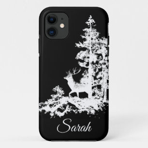 Aquarell-Hirsch-Tier-Natur-Kunst individuell anpas Case-Mate iPhone Hülle