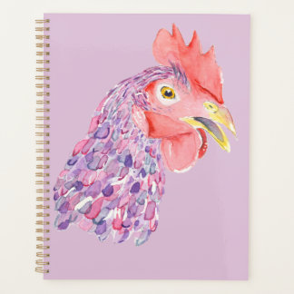 Aquarell-Hühner-Planer Planer