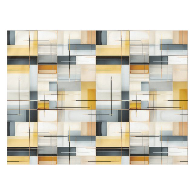 Aquarell im Mittelalterstil Tischdecke (Vorderseite (Horizontal))