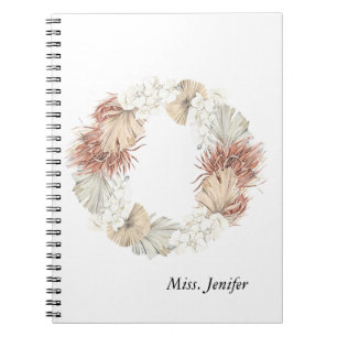 Aquarell Inspirierendes Lehrergeschenk Notizblock