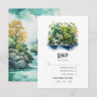Aquarell Irland Destination Hochzeit