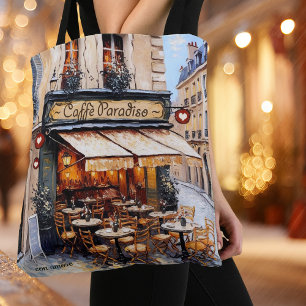 Aquarell Italienisches Café Kaffee Liebhaber