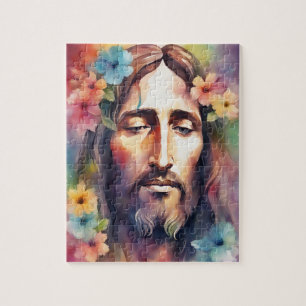 Aquarell Jesus Puzzle