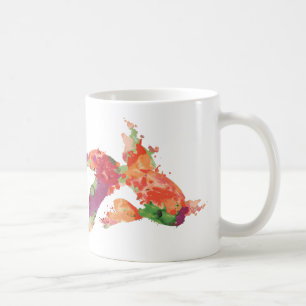 Aquarell Kaffeetasse