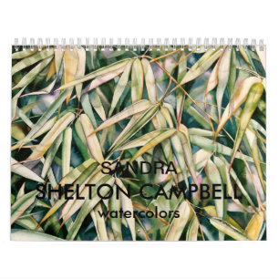 Aquarell-Kalender durch Sandra Shelton Campbell Kalender