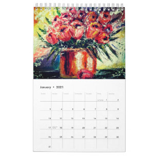 Aquarell-Kalender - Schöne Jahreszeiten Kalender
