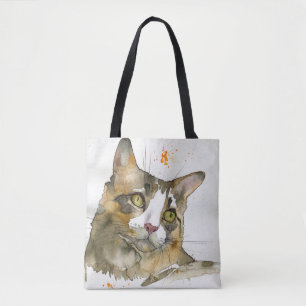 Aquarell-Katze