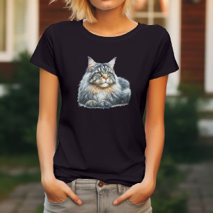 Aquarell-Katze T-Shirt