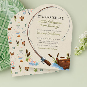 Aquarell Kinderdusche Einladung