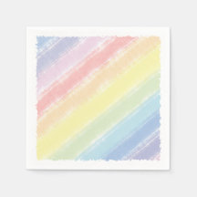 Aquarell Kinderdusche Pastel Rainbow