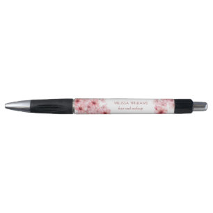 Aquarell-Kirschblüten Rosa Floral Kugelschreiber