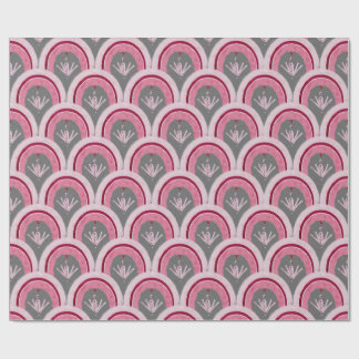 Aquarell-Klassiker Rosa Handgezeichnet Geschenkpapier