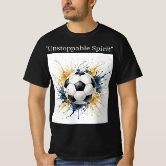Aquarell-Klassischer Fußball - Sport-Wandkunst & T-Shirt