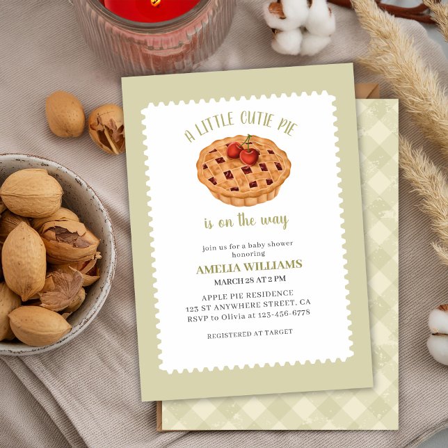 Aquarell Kleine Süsse Piepser Babydusche Einladung (Von Creator hochgeladen)