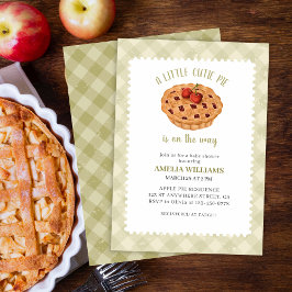 Aquarell Kleine Süsse Piepser Babydusche Einladung