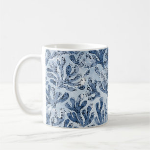 Aquarell Koralle Kaffeetasse