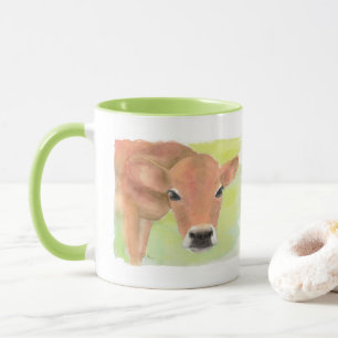 Aquarell-Kuh-Tasse Tasse