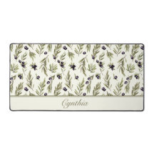 Aquarell-Land-Oliven-Muster-Monogramm-Name