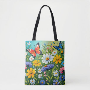 Aquarell Lebendiges Frühlingsblumenmuster