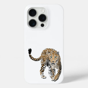 Aquarell-Leopard-Dschungelkatze gemaltes Tier grün Case-Mate iPhone Hülle