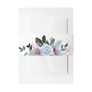Aquarell-Lila-Blumen Einladungsbanderole