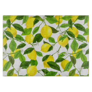 Aquarell-Limonelle Schneidebrett