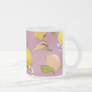 Aquarell-Limonen 24 Mattglastasse